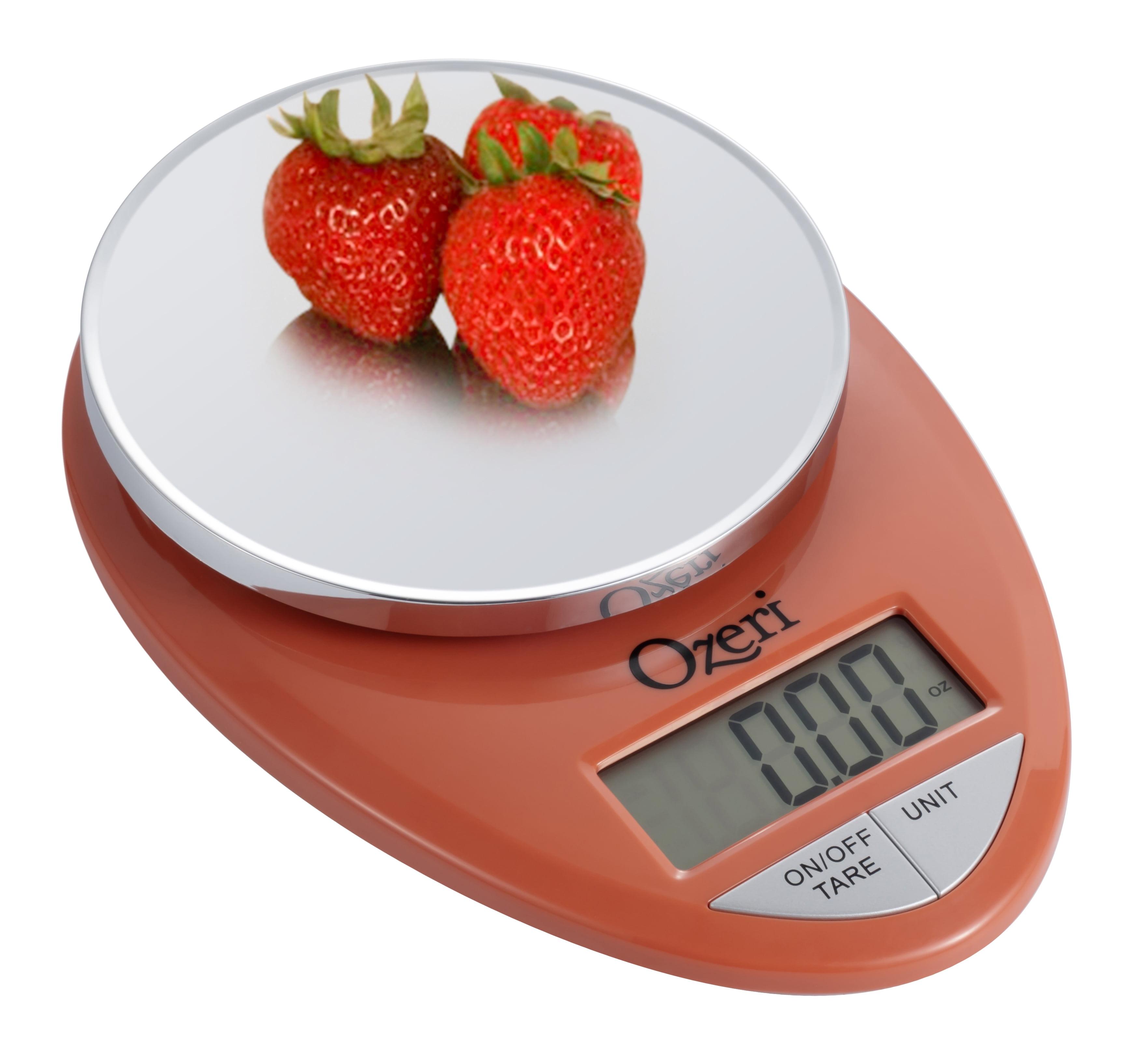 Ozeri Ozeri Pro Digital Kitchen Food Scale, 0.05 oz to 12 lbs (1 gram to 5.4 kg)