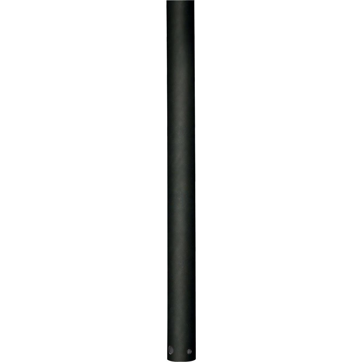 P2607-80-Progress Lighting-AirPro Fan Downrod - Downrod for Progress Brand Fans-48 Inch Down Rod Length-Forged Black Finish