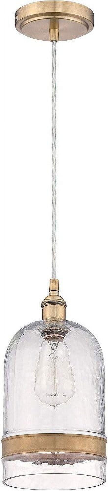 1 - Light Antique Copper Single Pendant