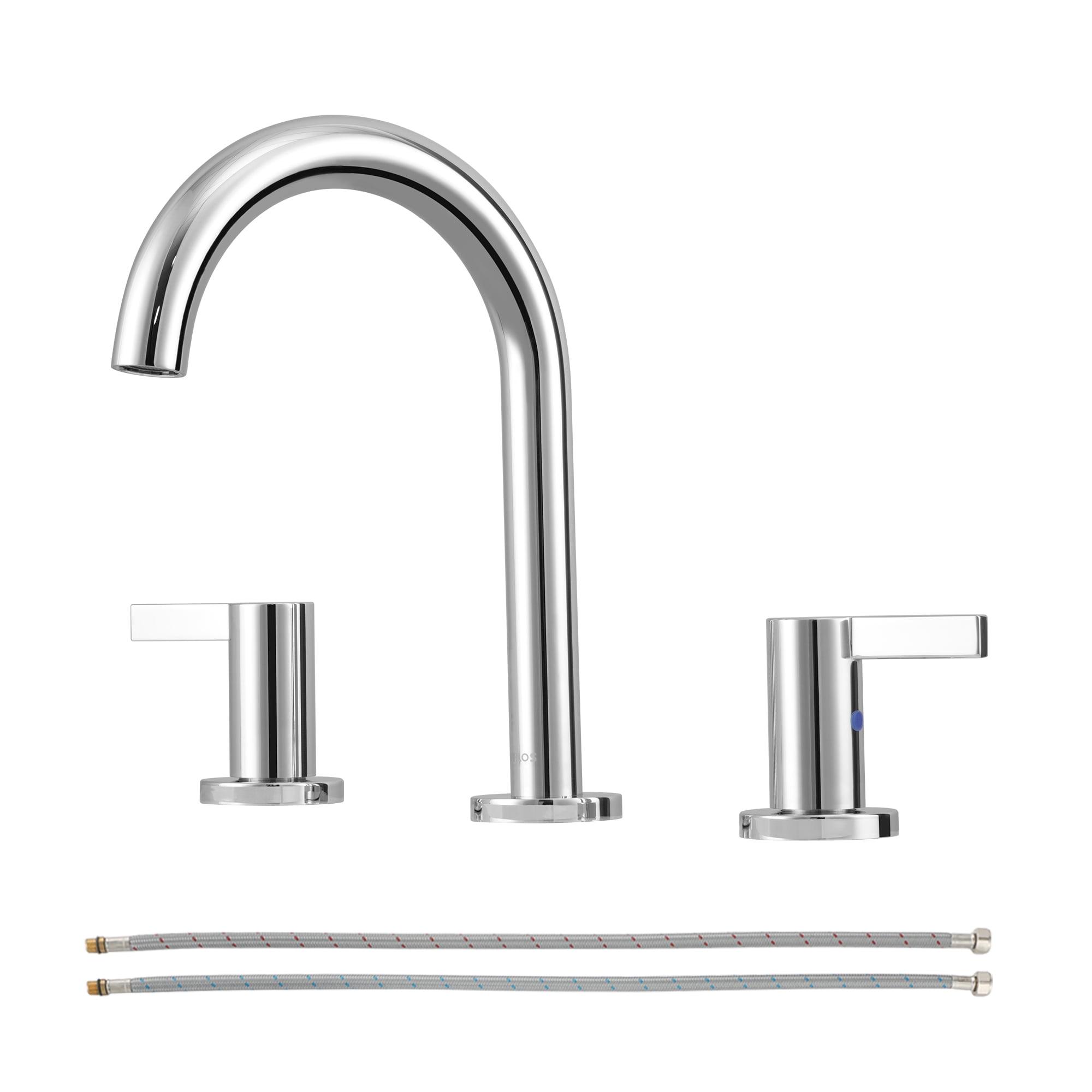 Electra Polished Chrome Widespread 2-Handle Bathroom Faucet