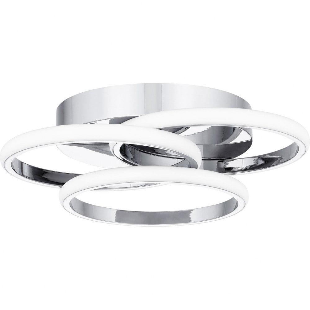 Quoizel Lighting Moonan 1 - Light Flush Mount in  Polished Chrome