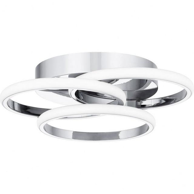 Quoizel Lighting Moonan 1 - Light Flush Mount in  Polished Chrome