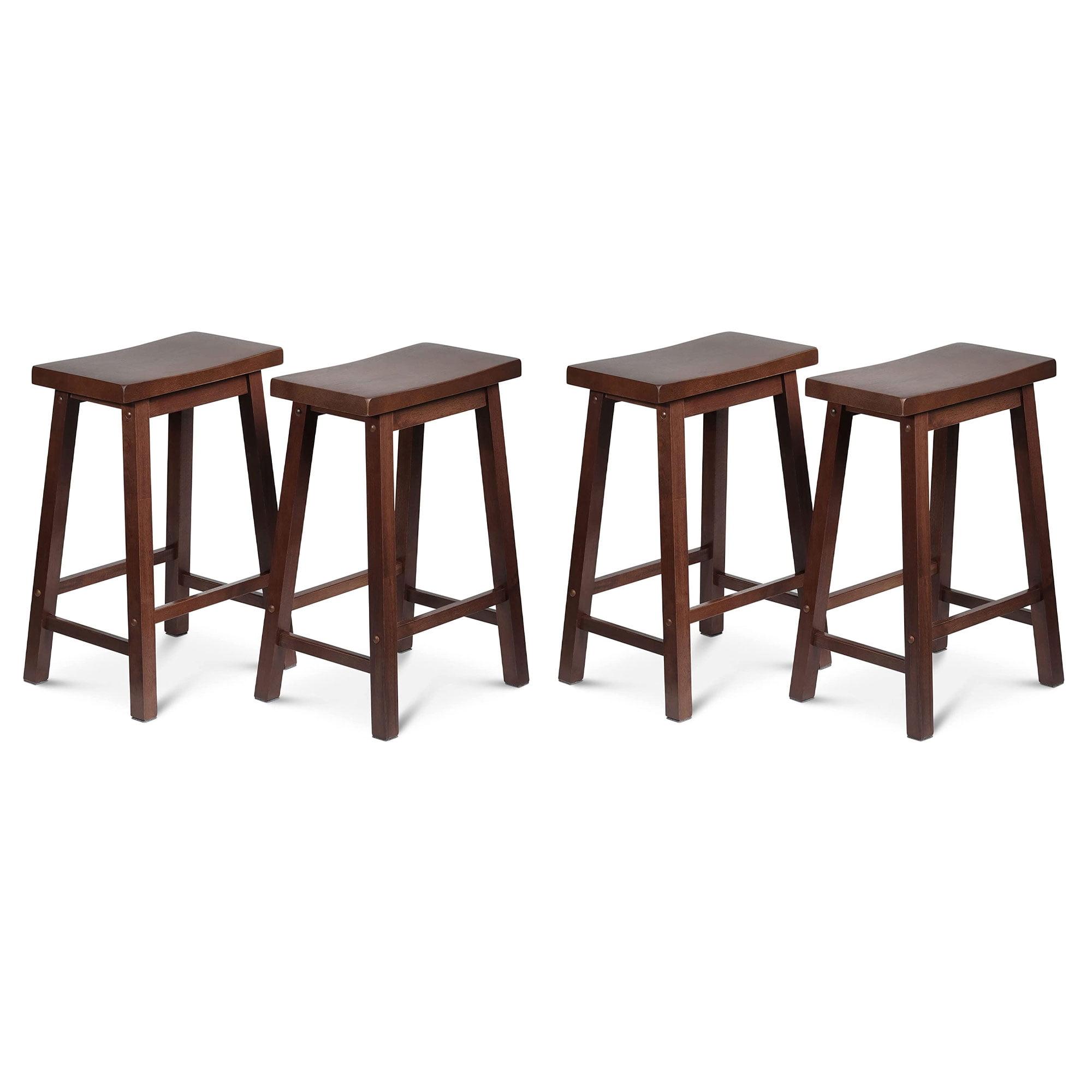 Solid Wood 24'' Counter Stool (Set of 4)