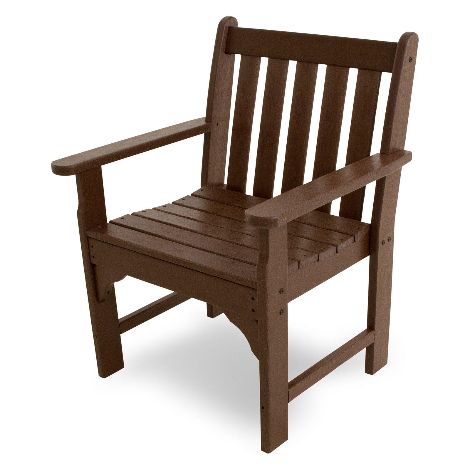 Vineyard Mahogany Recycled Plastic Garden Arm Chair