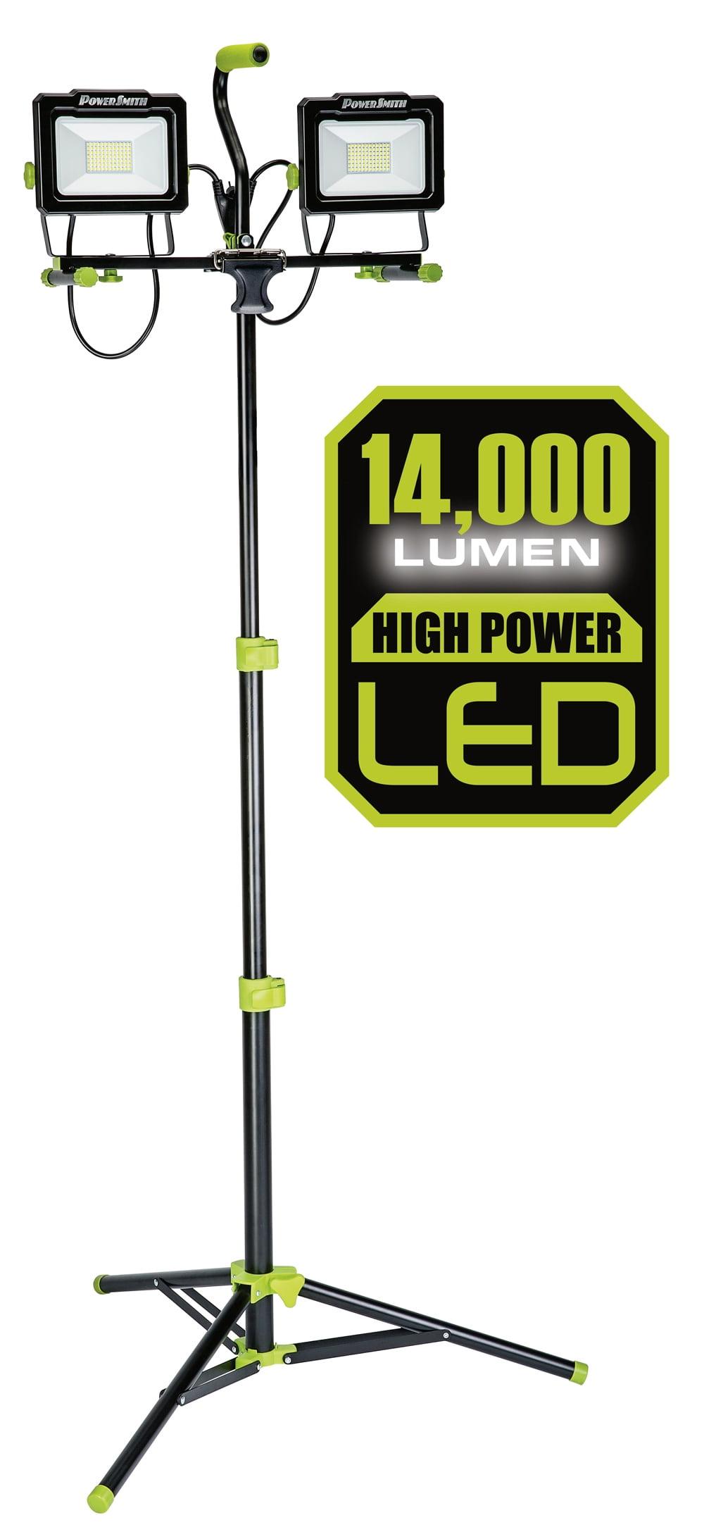 PowerSmith 14000 Lumen LED Work Light with Adjustable Tripod