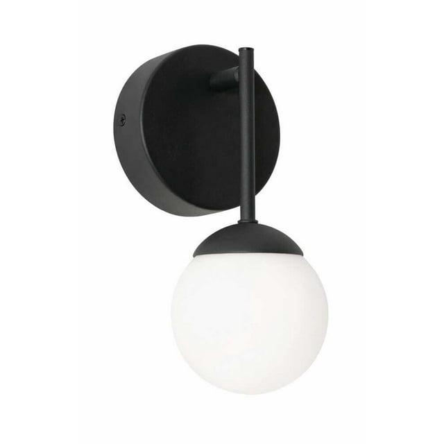 PRLS0409L30D1BK-AFX-Pearl 1- Light Wall Sconce In Contemporary-Modern-Transitional Style 9 Inches Tall And 4.25 Inches Wide