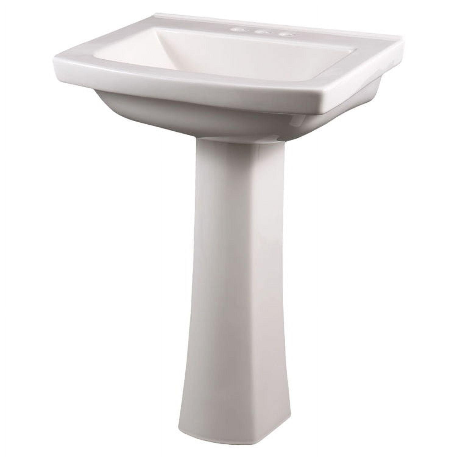 Flora 59" White Freestanding Acrylic Soaker Tub