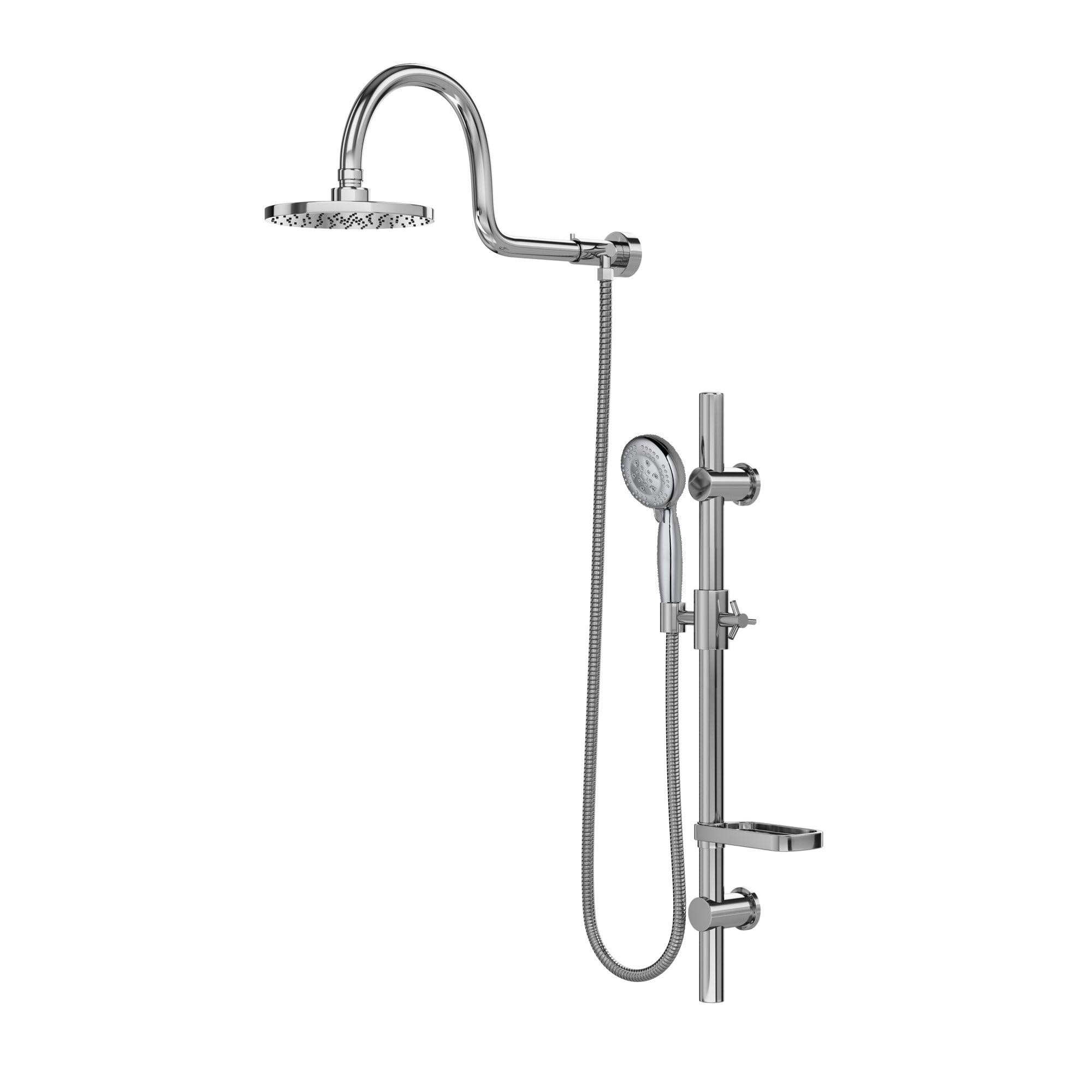 Pulse Chrome Multi-Head Adjustable Shower System