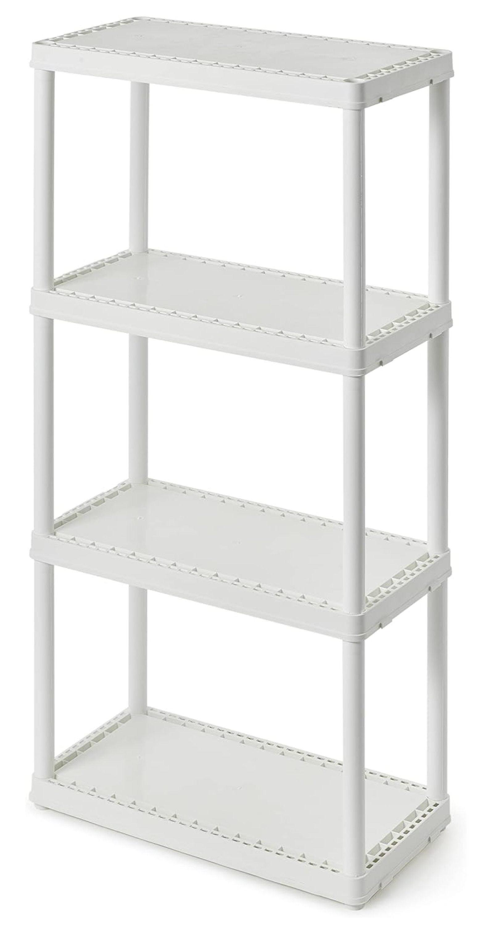 White 4-Shelf Kids Storage Organizer