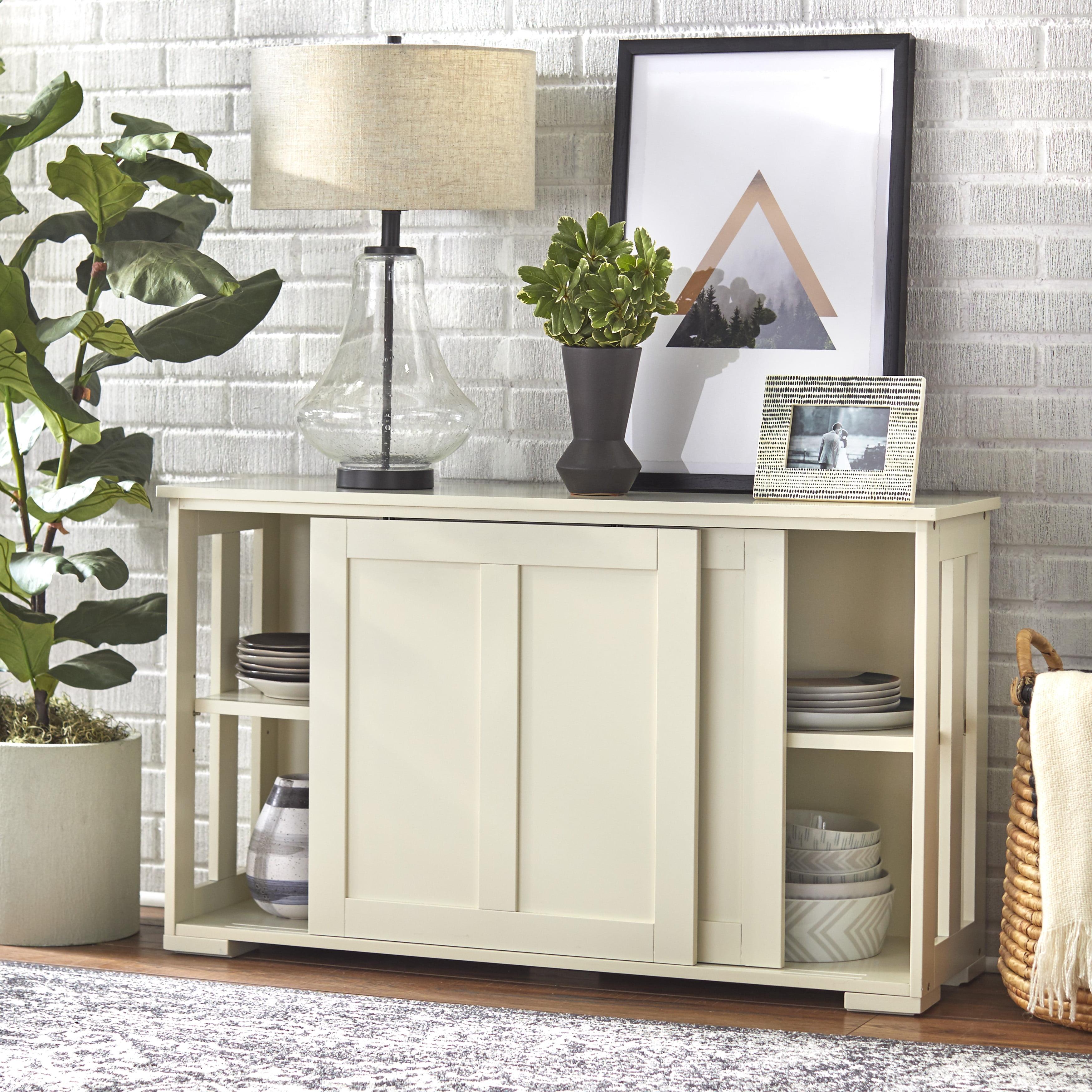 Pacific Stackable Cabinet with Sliding Doors - Buylateral