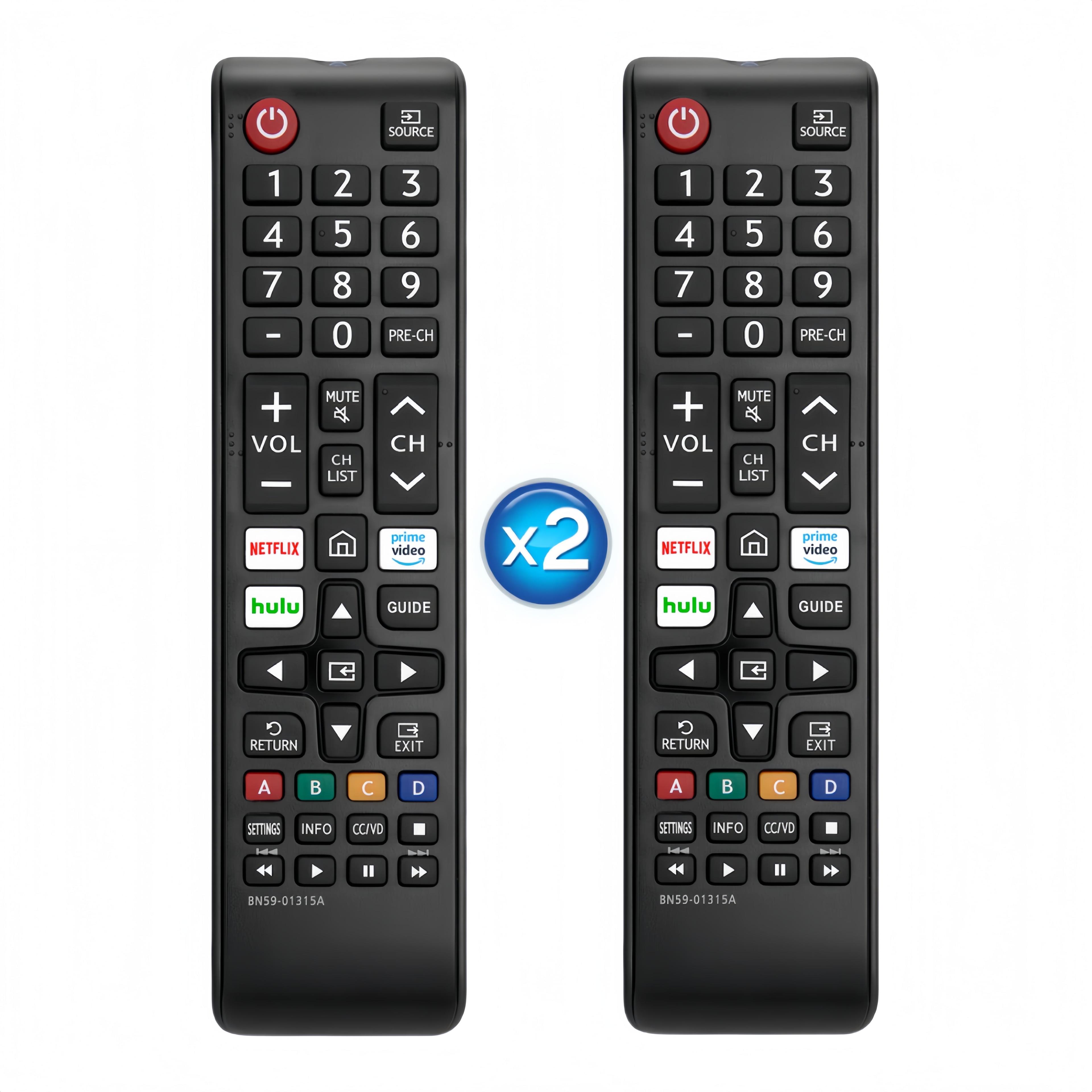 (Pack of 2)ZOUYUE Universal Remote for All Samsung TV,Compatible for All Samsung Smart TV LED LCD HD TV