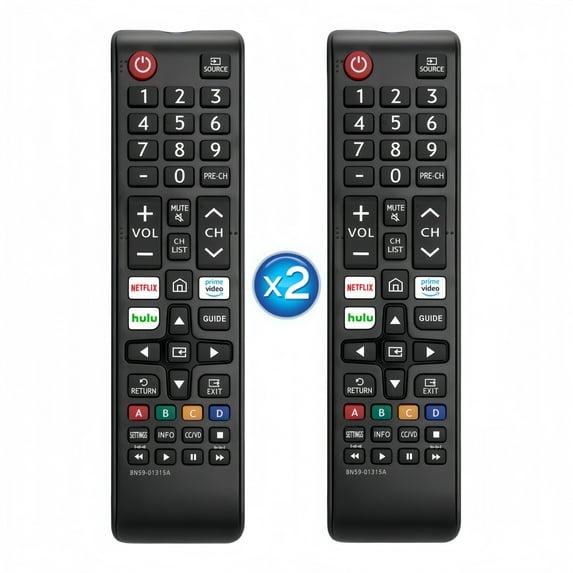 (Pack of 2)ZOUYUE Universal Remote for All Samsung TV,Compatible for All Samsung Smart TV LED LCD HD TV
