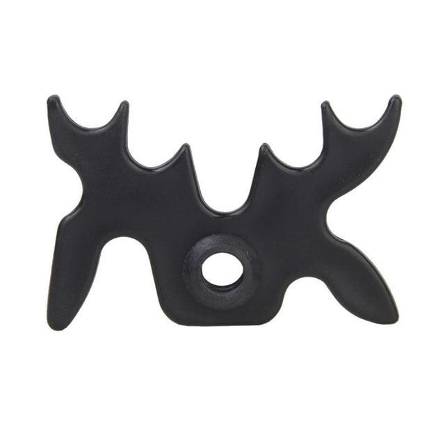 GSE Plastic Slip-On Billiard Cue Bridge Head – Moosehead Design, Universal Fit, Pool Billiard Accessories (2-Pack)