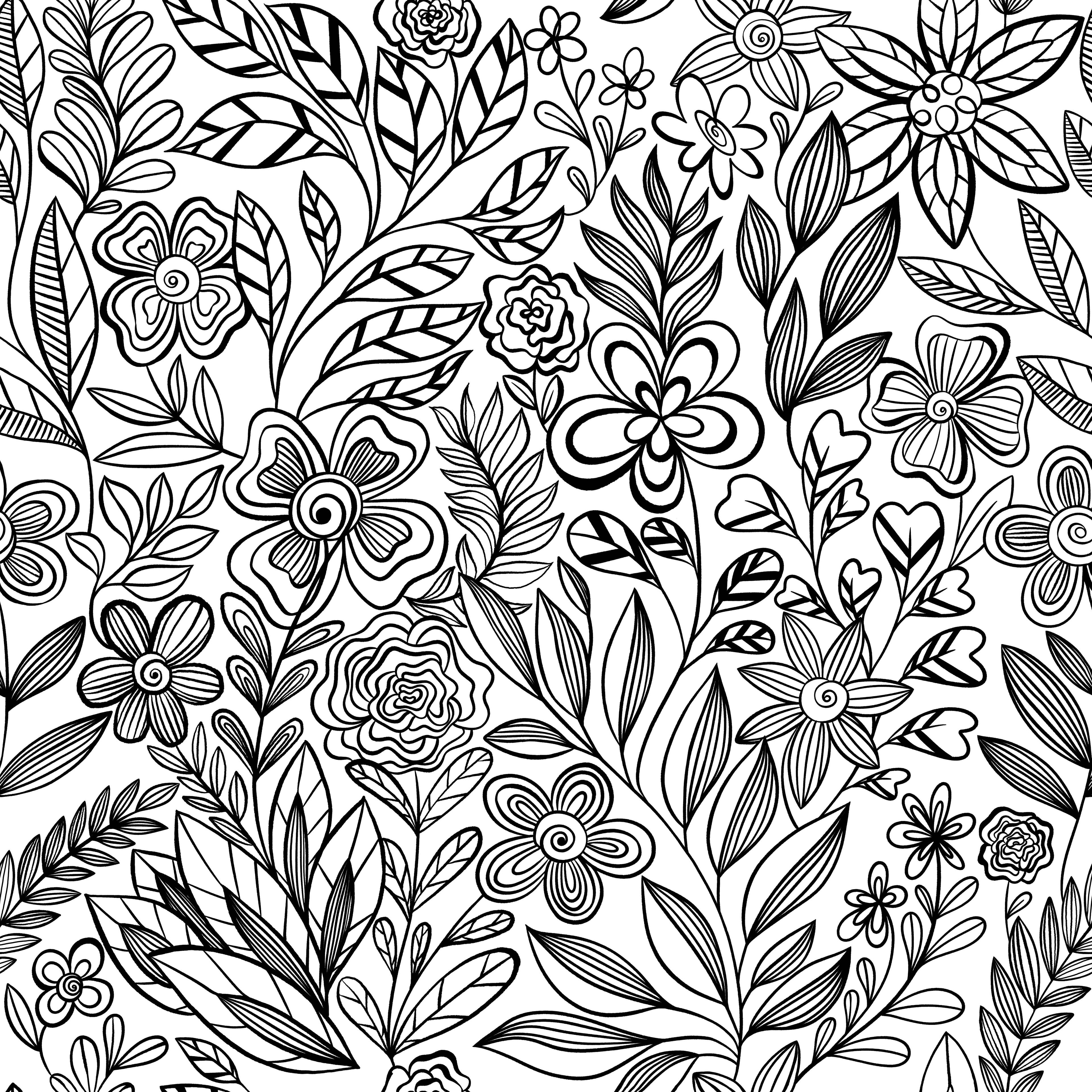 Garden Simply Stated Florals Peel and Stick Wallpaper