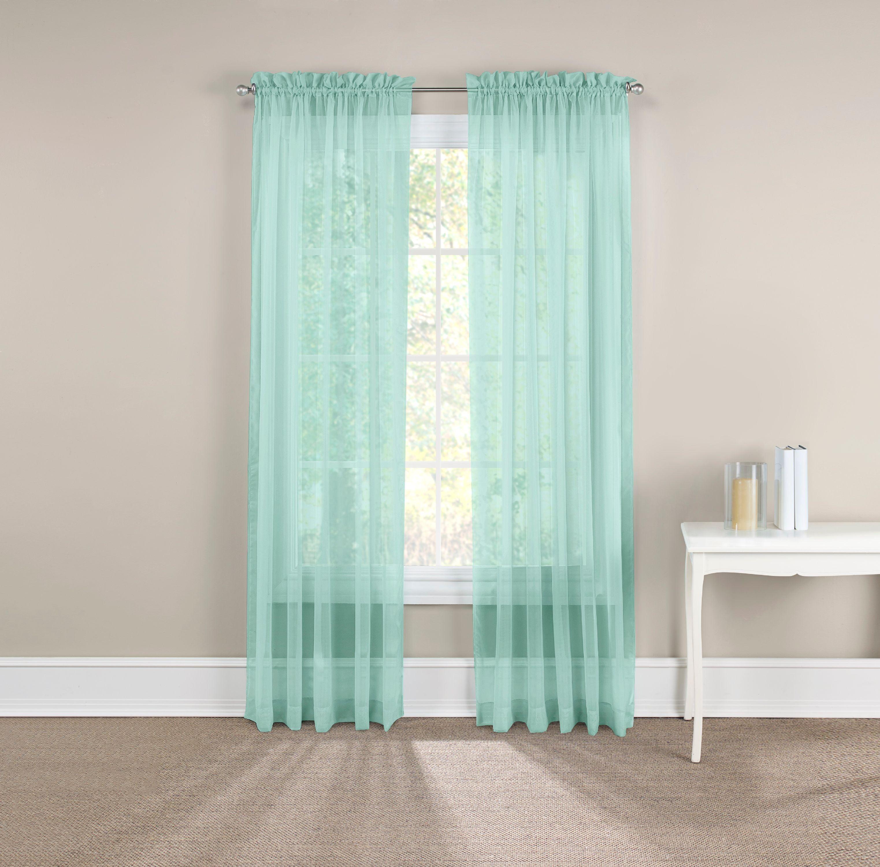 Pairs to Go™ Victoria Voile curtain panel pair