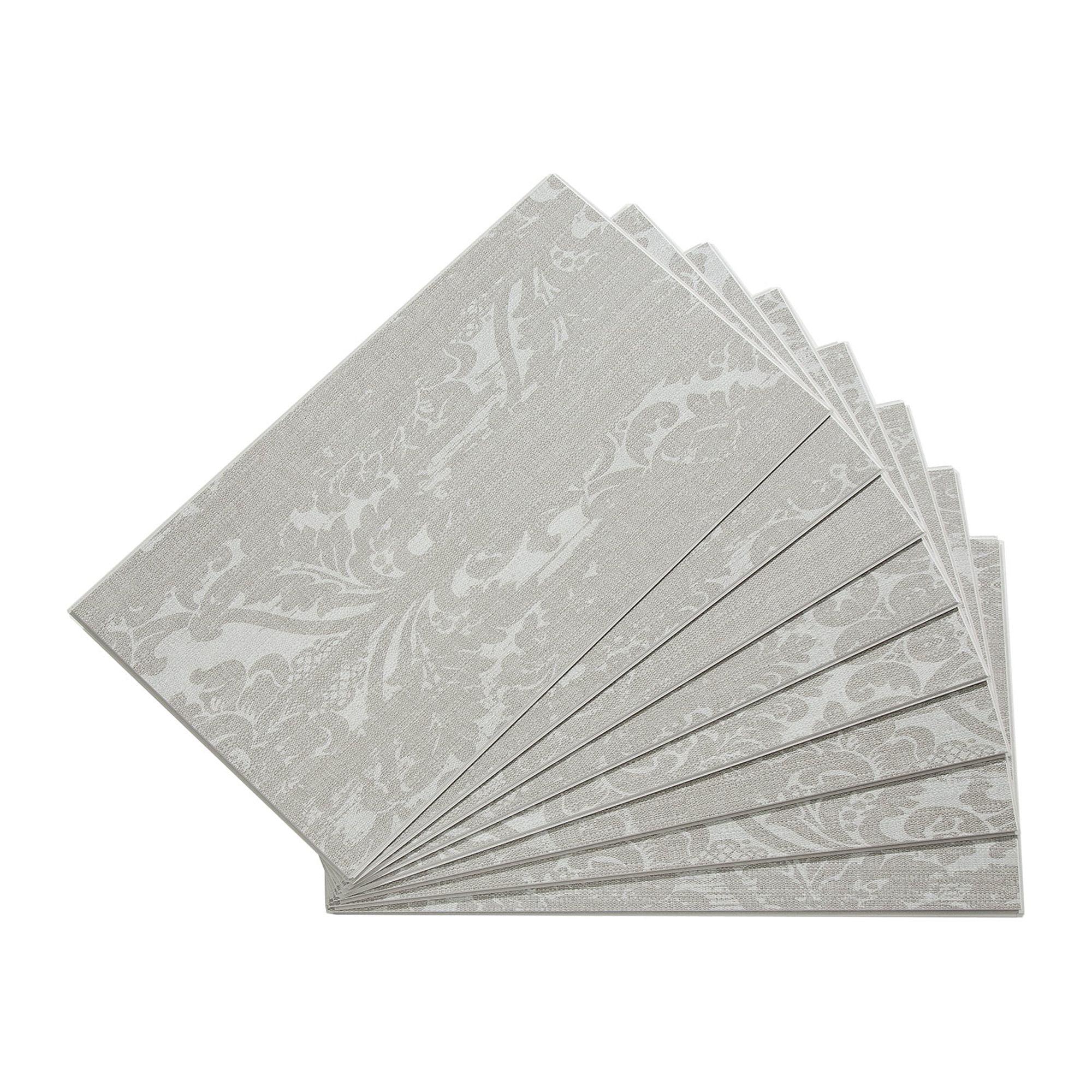 Palisade 25.6 in. x 14.8 in. Interlocking Vinyl Waterproof Wall Tiles