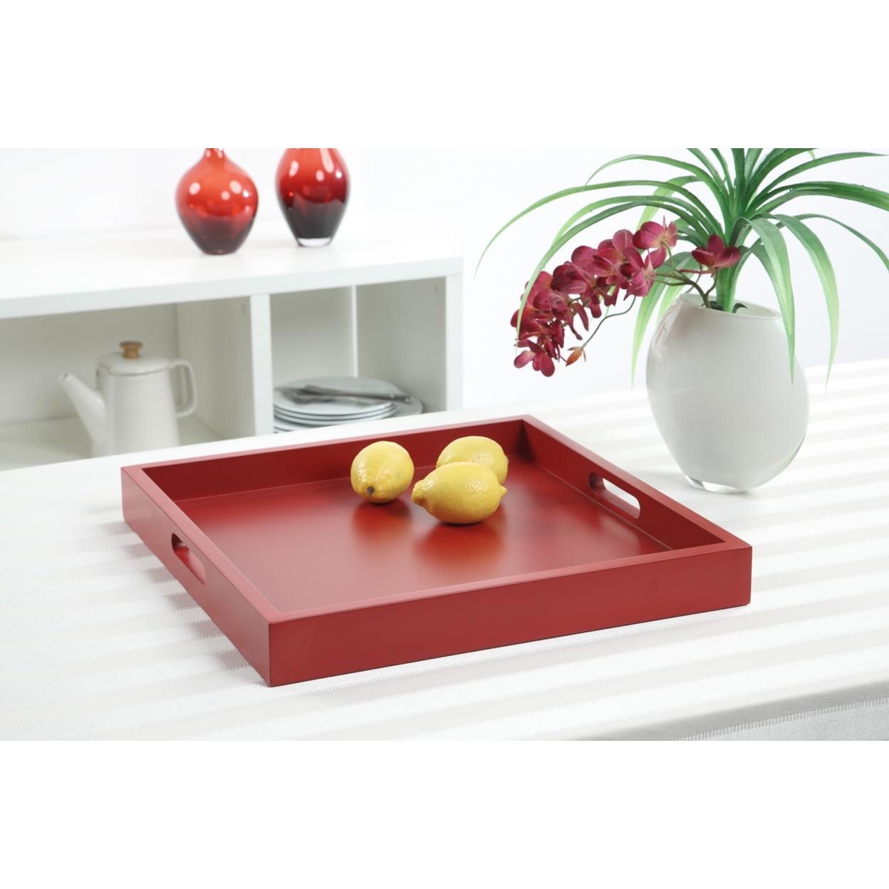 Palm Beach Tray, Red