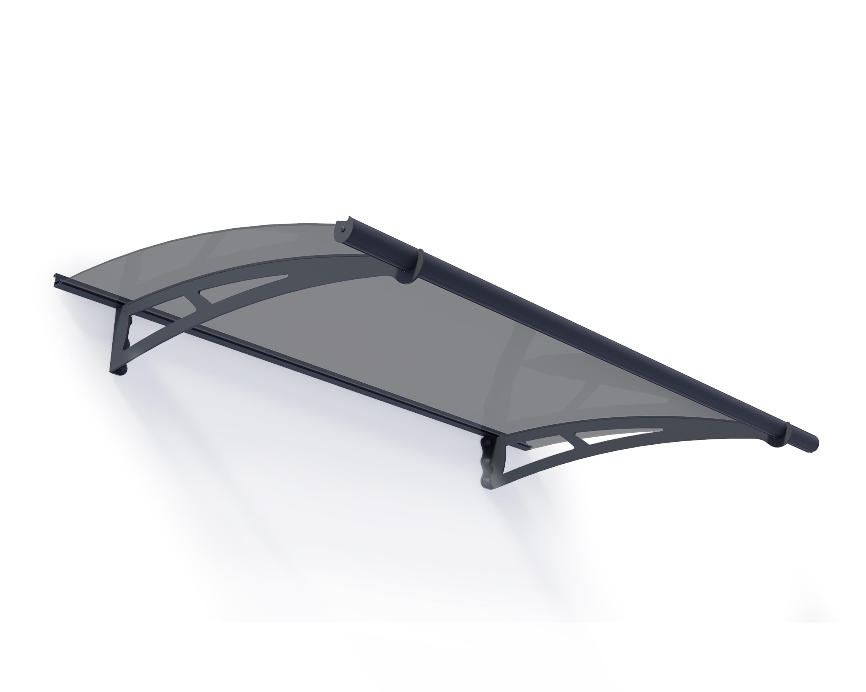 Palram - Canopia Aquila 4'11" W x 3' D Convex Door Awning