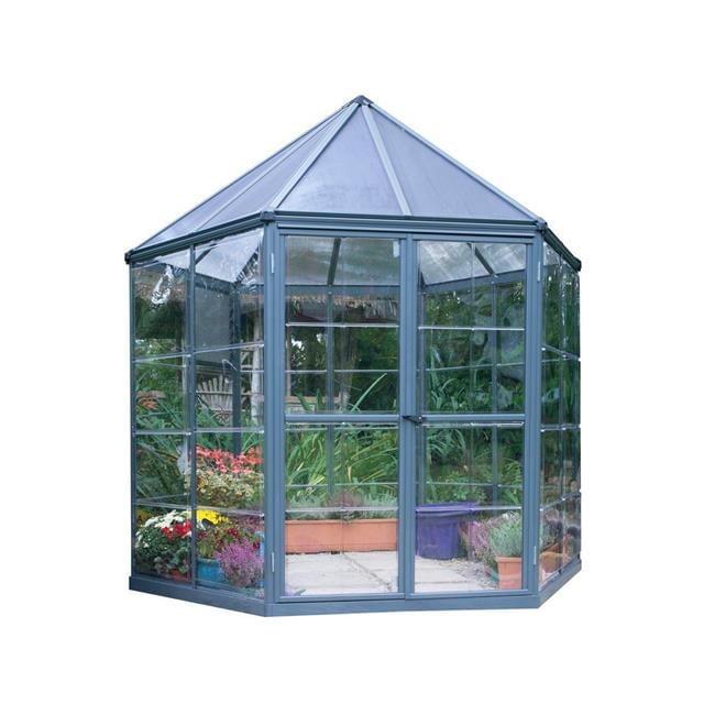 Palram - Canopia Oasis Hexagonal Hobby Greenhouse Kit