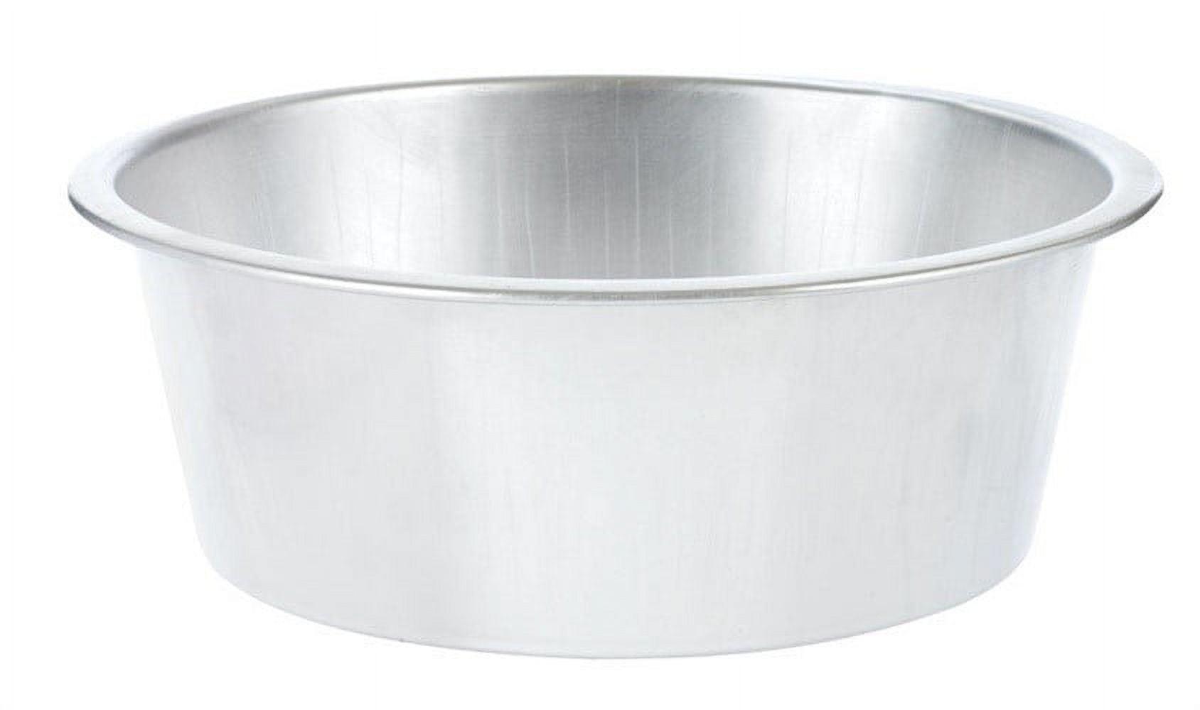 Harold Import 12 Qt Silver Aluminum Round Dish Pan