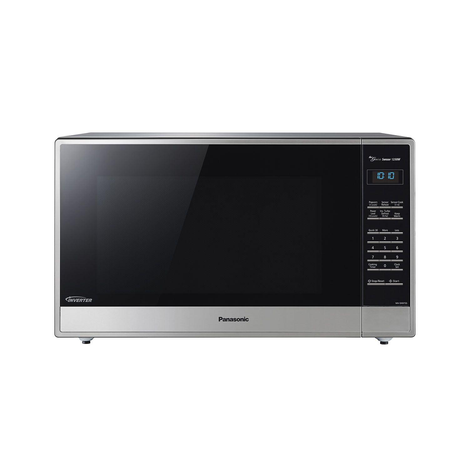 Panasonic 2.2 cu ft Countertop Microwave Oven in Stainless Steel