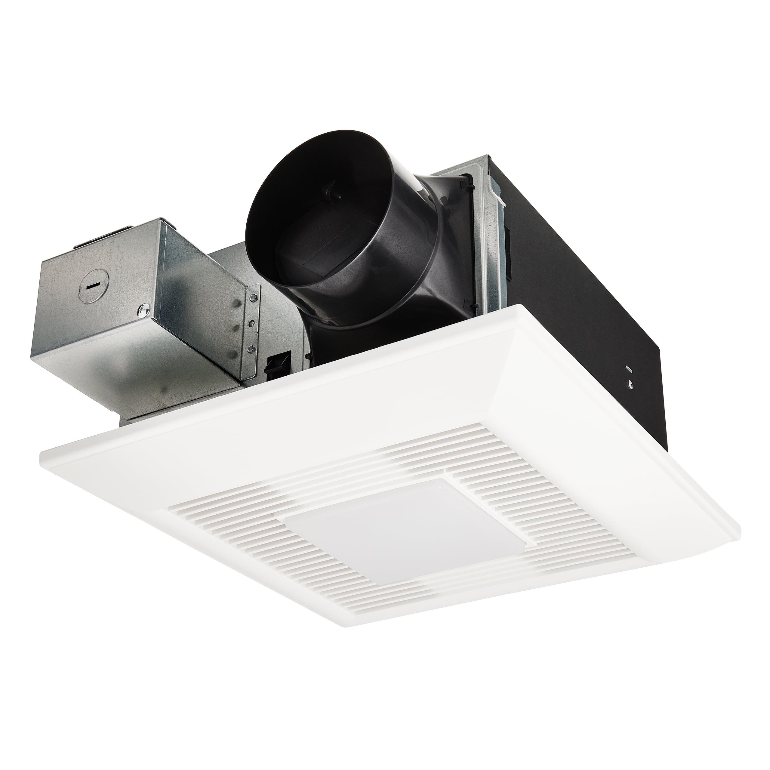 Panasonic FV-0511VFL1 WhisperFit DC Retrofit Ventilation Fan with Light, Dimmable LED Light and Nightlight, 50, 80 or 110 CFM