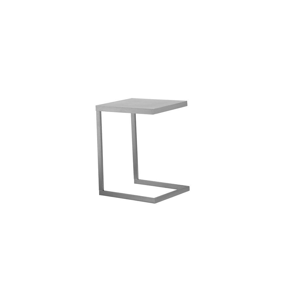 Jaylen Steel Top End Table