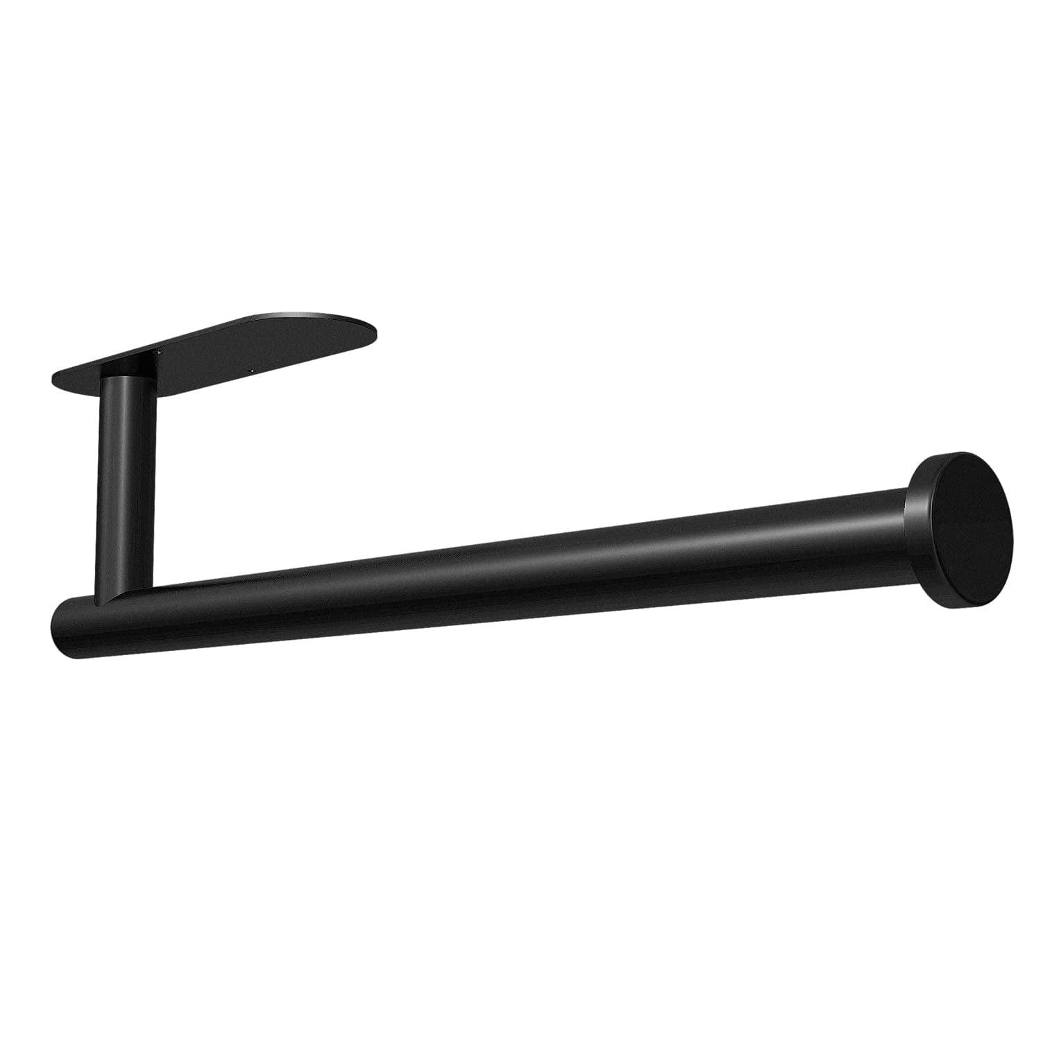 Black Stainless Steel Under Cabinet Paper Towel Holder