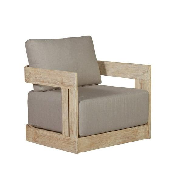 Crafters and Weavers Premium All-Weather Wicker Outdoor Lounge Chair