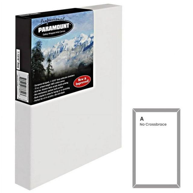 Paramount Artist Large Blank Canvas For Painting, Thick Gallery Wrapped Heavy Duty Canvas, Single 10x20""