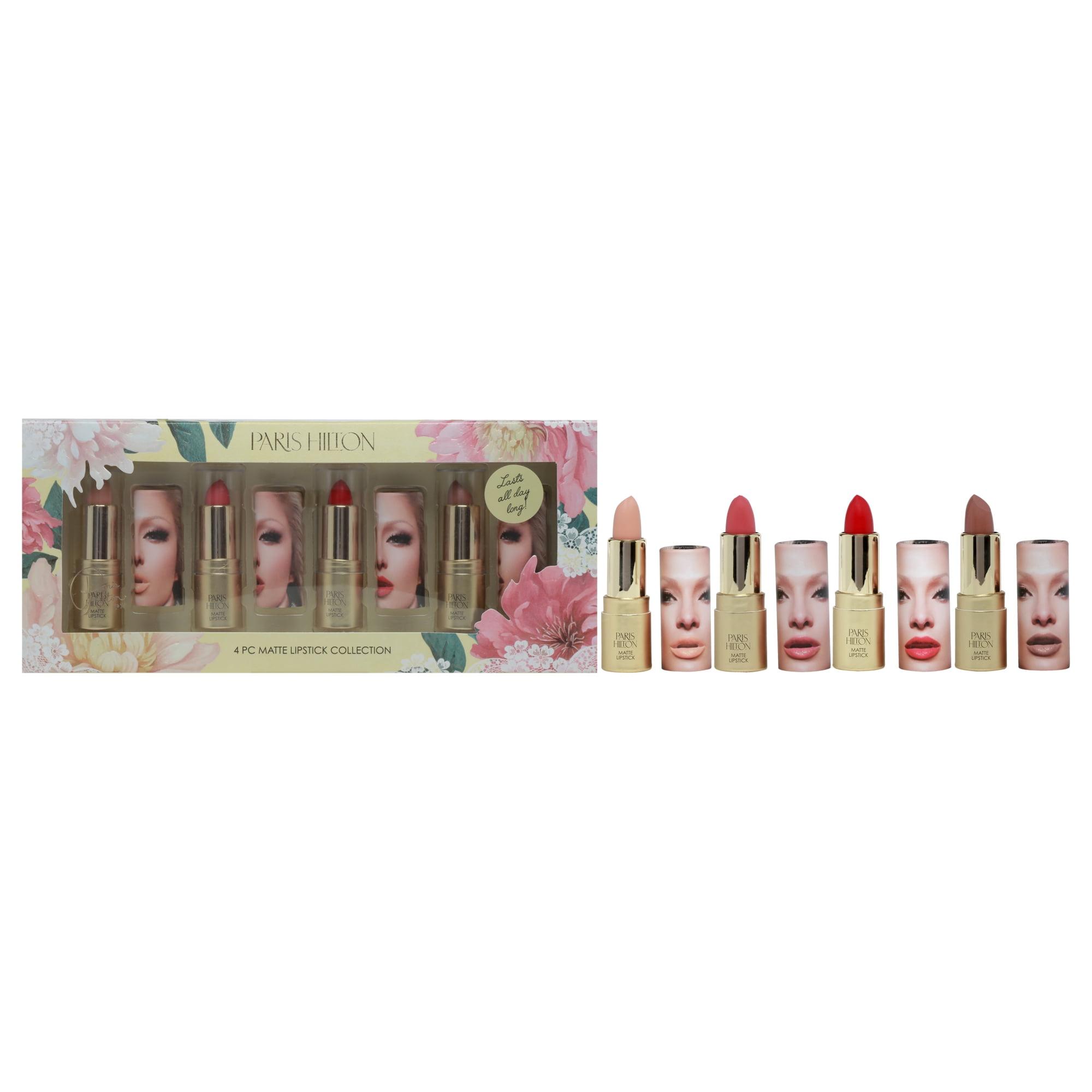 Paris Hilton Cosmetics Matte Lipstick Collection - Lipstick Set - 4 Pc
