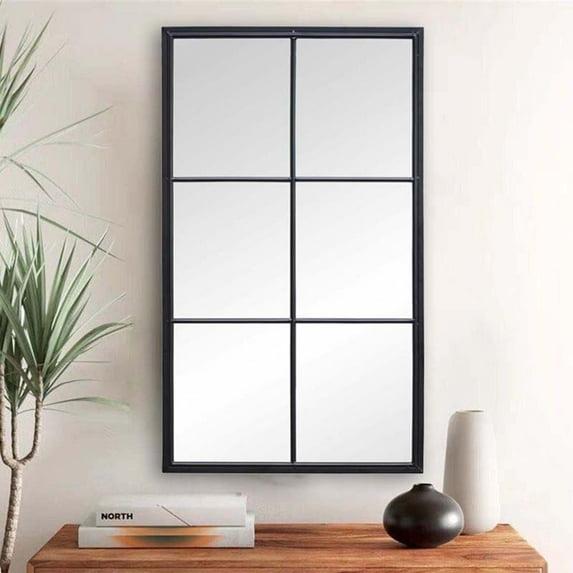 Latitude Run® Metal Flat Mirror