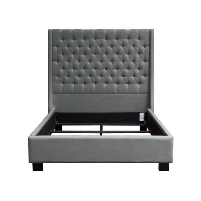 Diamond Sofa Park Avenue Upholstered Wingback Bed