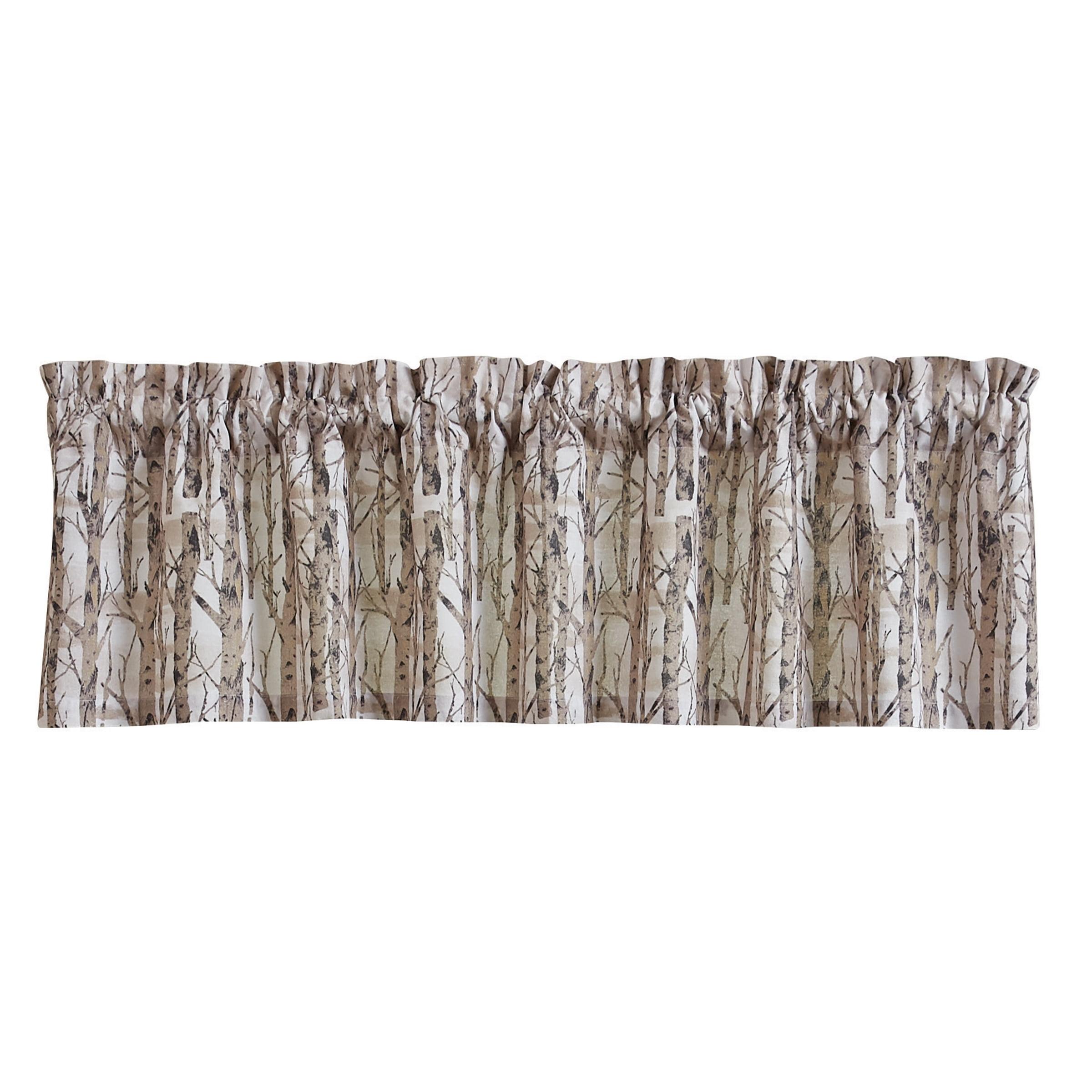 Park Designs Birch Forest Valance  - 14"L