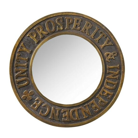 Park Designs Brown Prosperity Mirror 20"