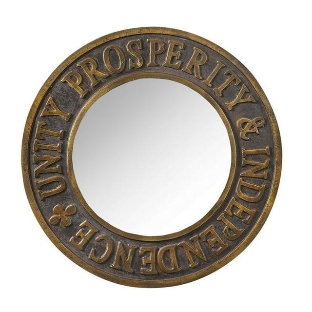 Park Designs Brown Prosperity Mirror 20"