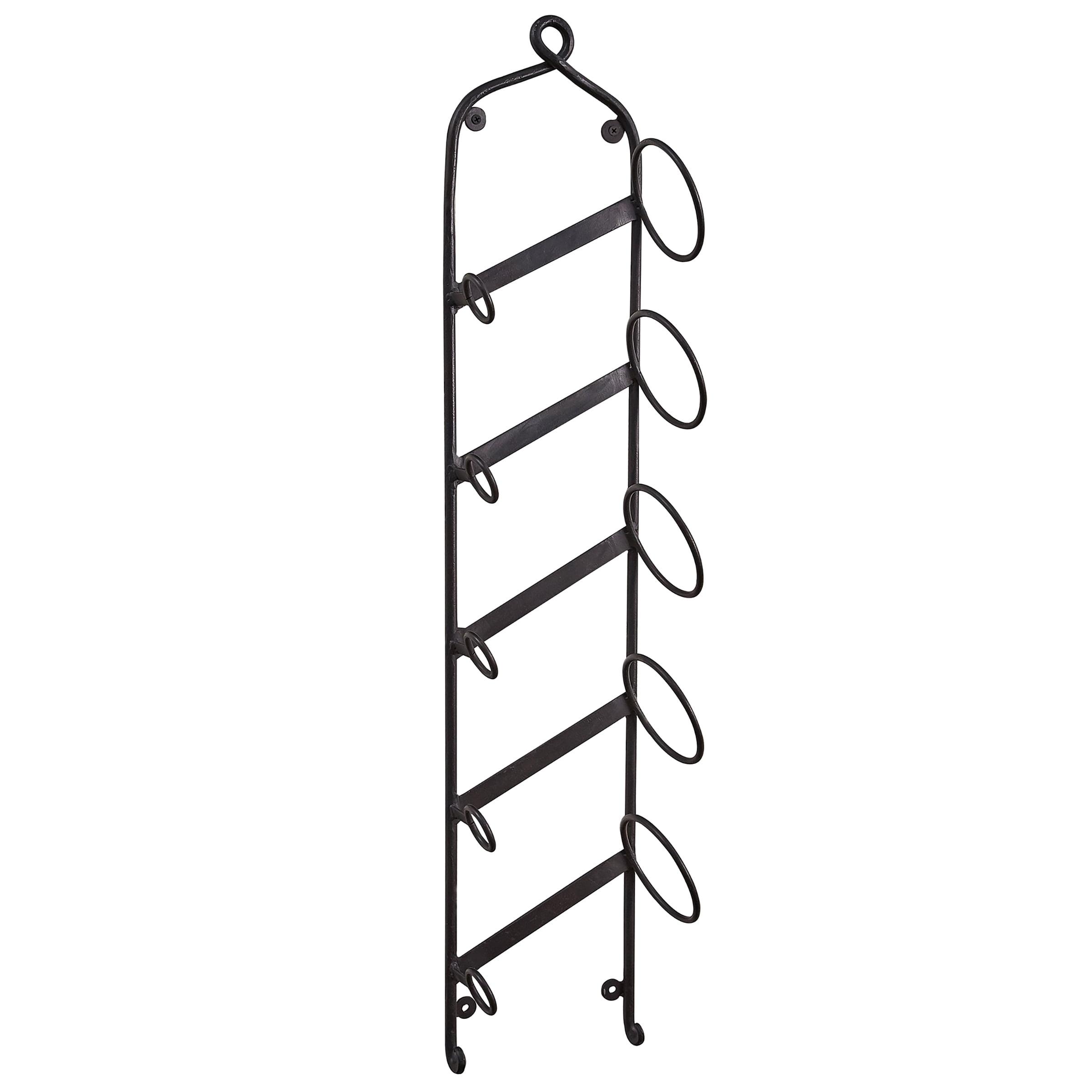 Park Designs Forged Iron Hanging Bottle Rack