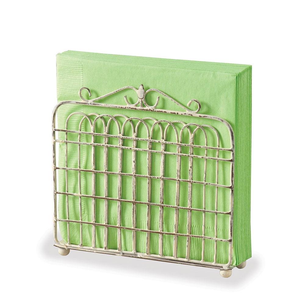 Park Designs Garden Gate Napkin Holder - Cream