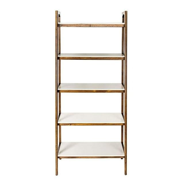 Parker 5-Shelf Ladder Bookcase