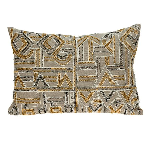 Parkland Collection Azar Tan Throw Pillow