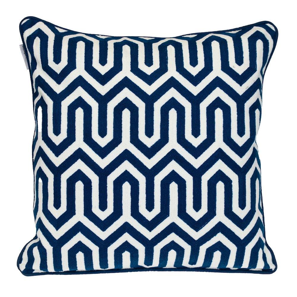 Parkland Collection Geometric Cotton Throw Pillow