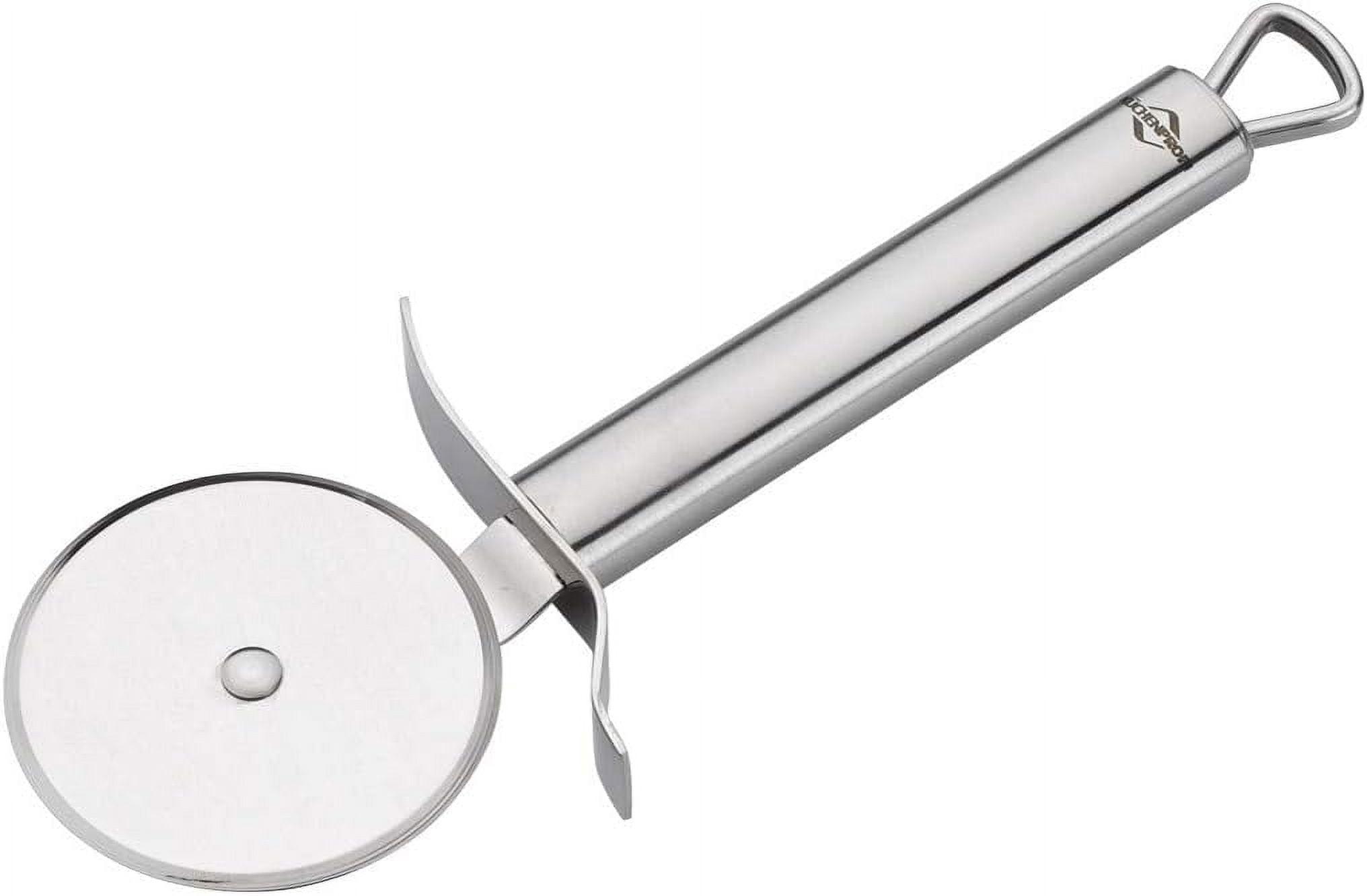 Parma 8-Inch Stainless Steel Pizza Cutter with Ergonomic Handle