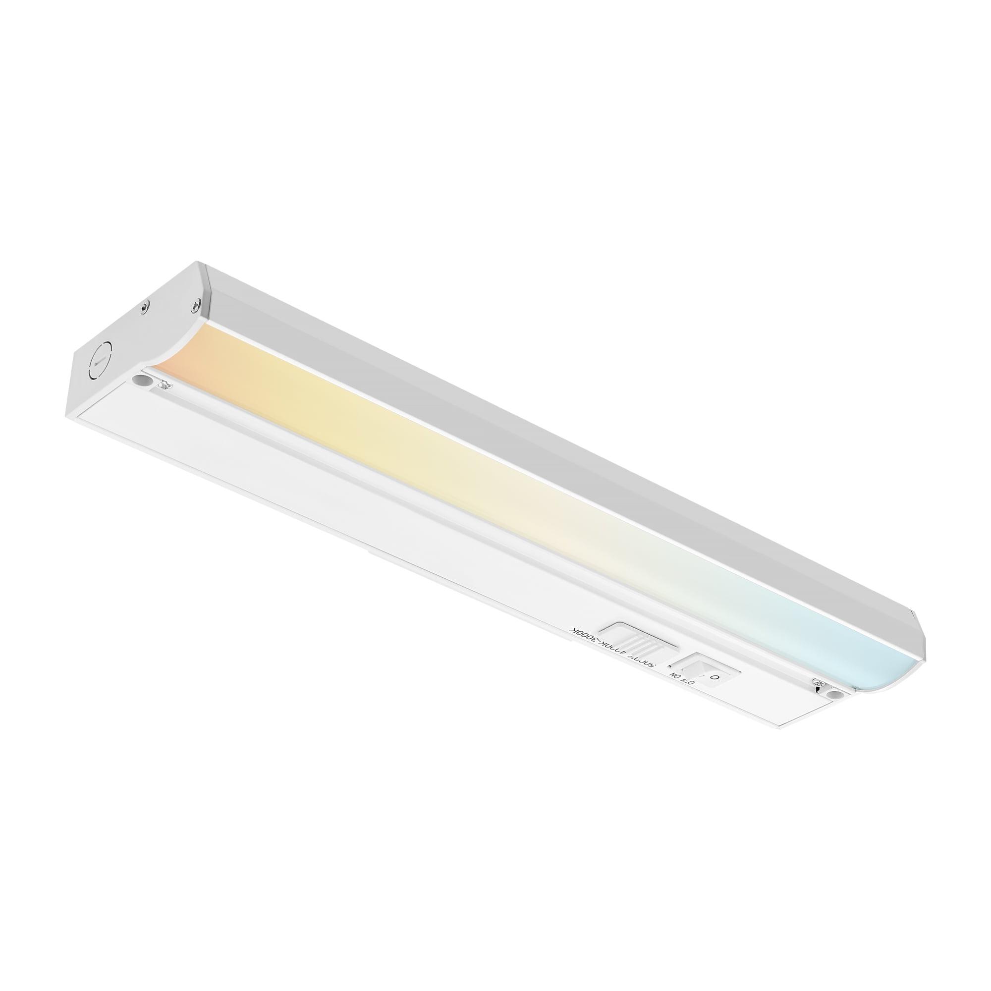 12-Inch White Aluminum LED Under Cabinet Light