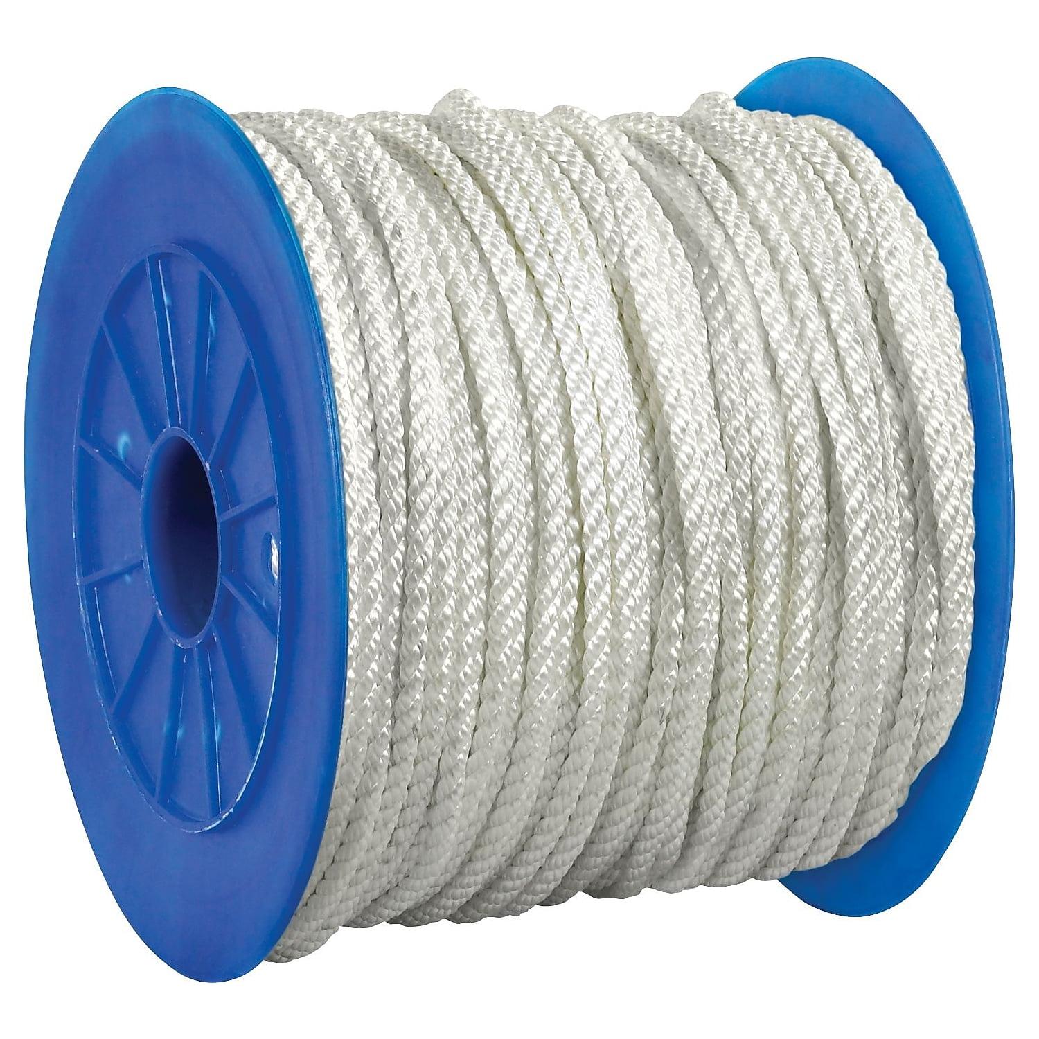 Partners Brand Twisted Nylon Rope,1/4" 1480 lb. TWR124