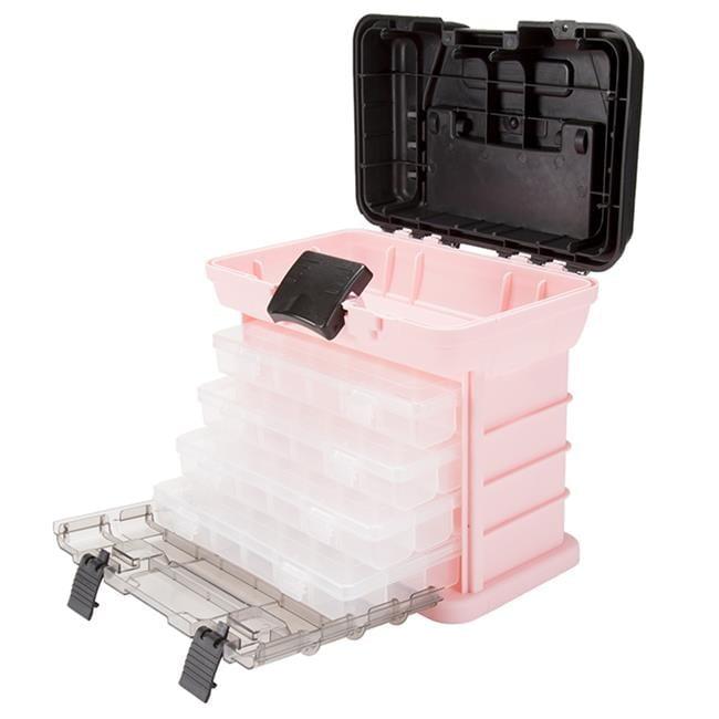 Stalwart Stalwart Portable Tool Box - Small Parts Organizer and Customizable Compartment for Hardware, Crafts