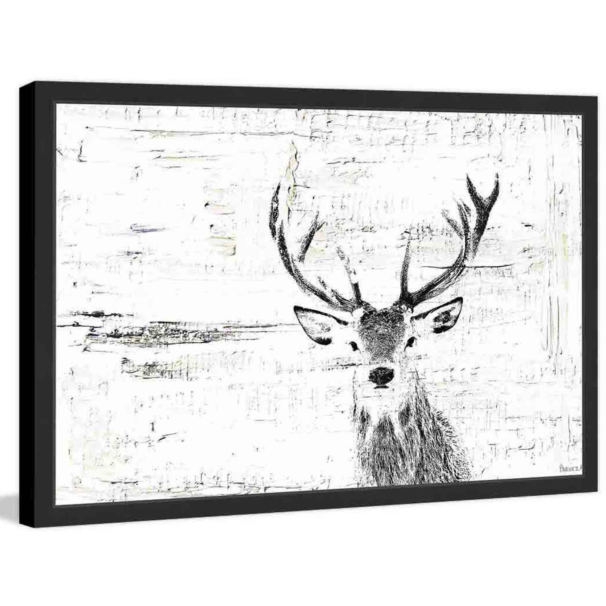 " Inquisitive Deer " Painting Print