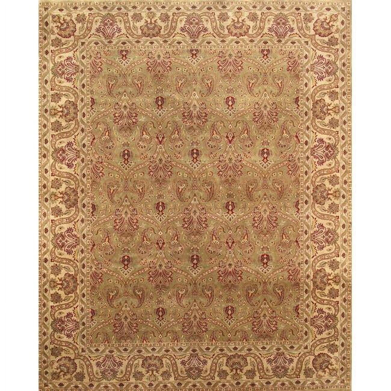 Pasargad Baku Hand Knotted Wool Washable Oriental Indoor Rug