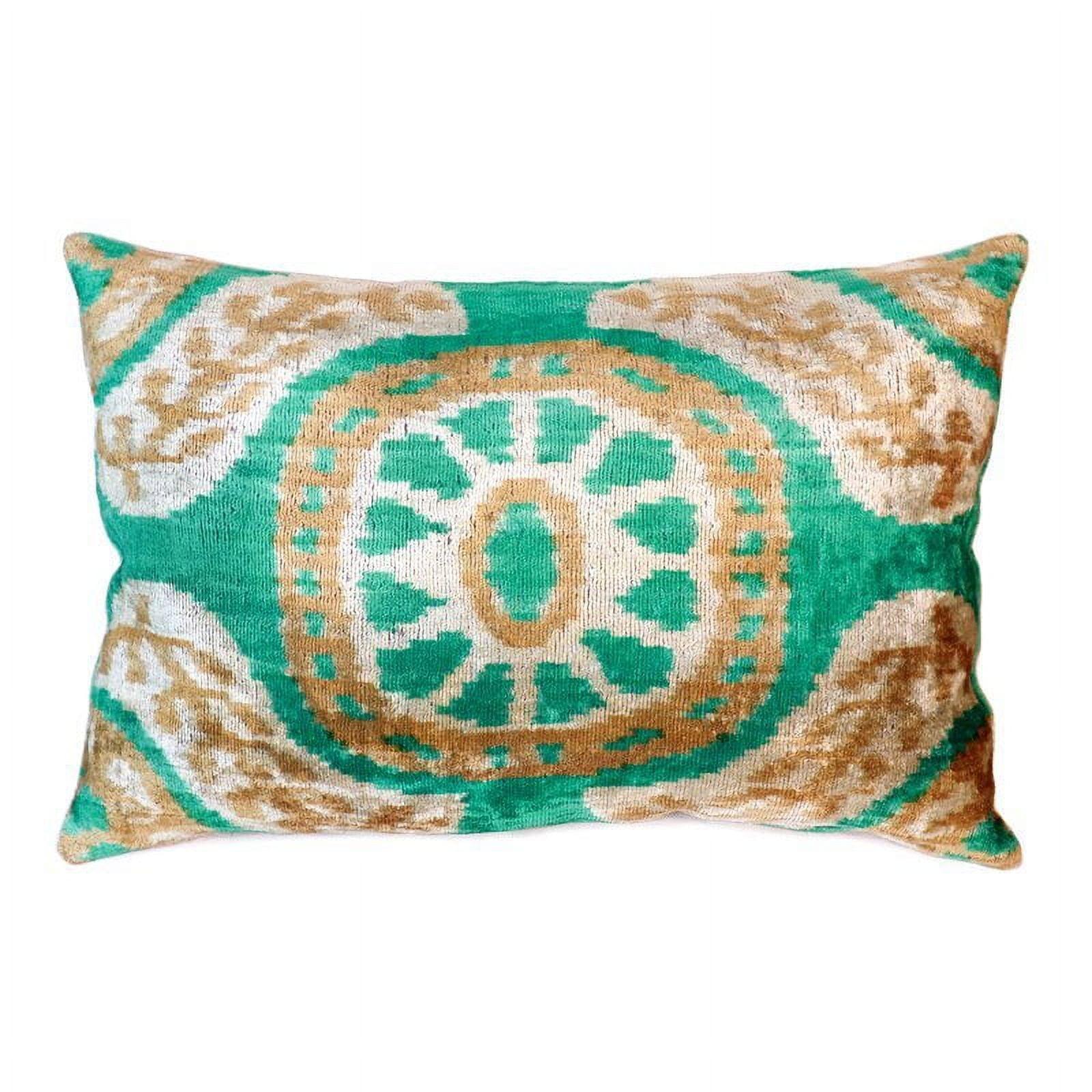 Pasargad Embroidered Throw Pillow