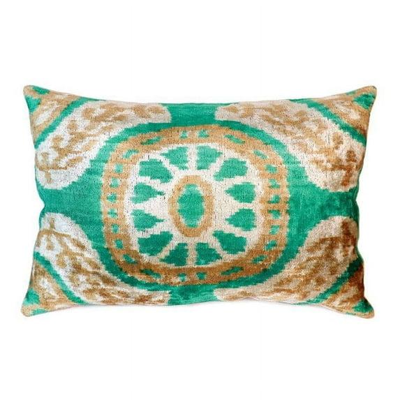 Pasargad Embroidered Throw Pillow