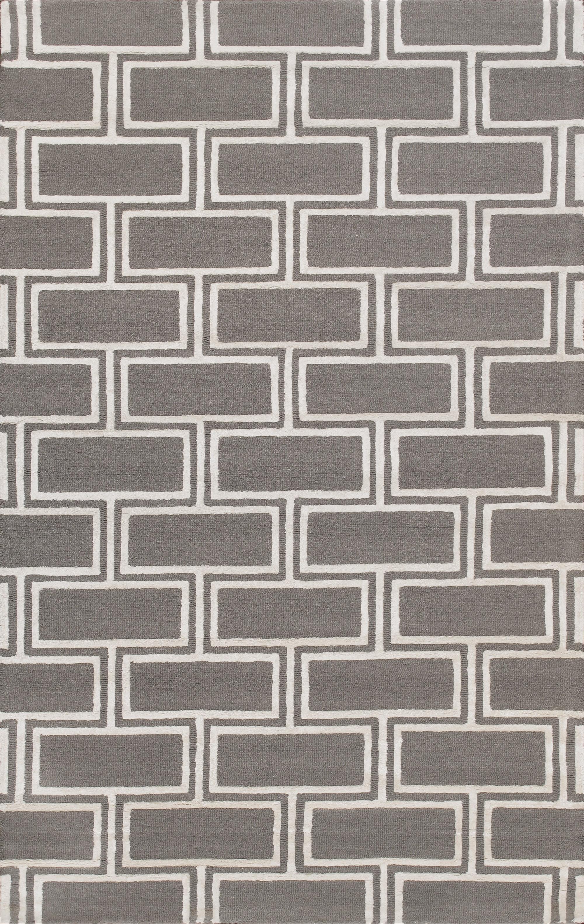 Pasargad Hand Tufted Viscose Geometric Rug